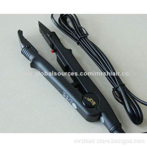 L-611 black Fusion Nail Flat Hair Extension Iron Connector Control/temperature Professional